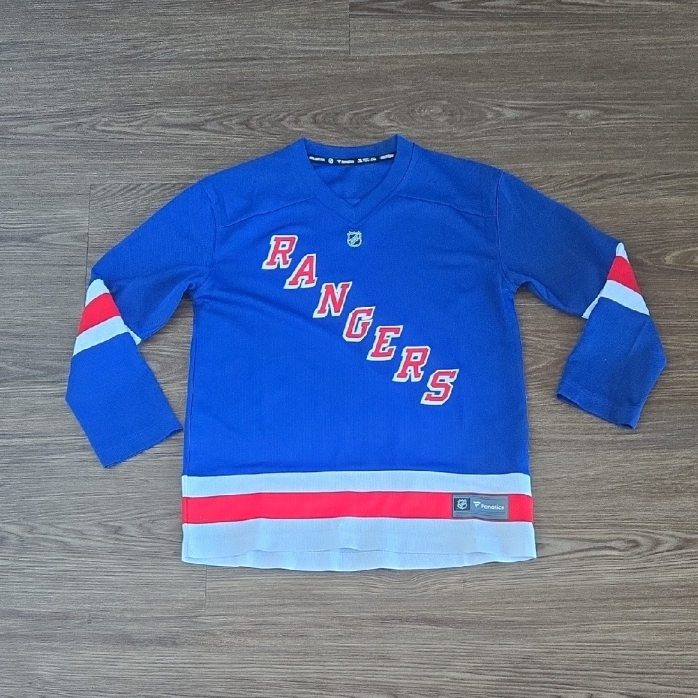 Fanatics New York Rangers Kids NHL Hockey Jersey